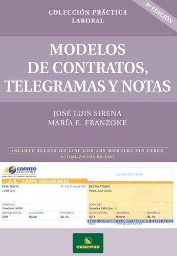Modelos De Contratos Telegramas Y Notas Sirena