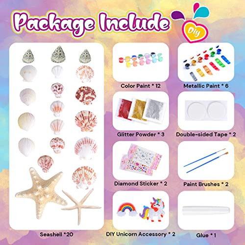 Kit De Pintura De Caracolas Regalo Niñas De 3 8 Años ...