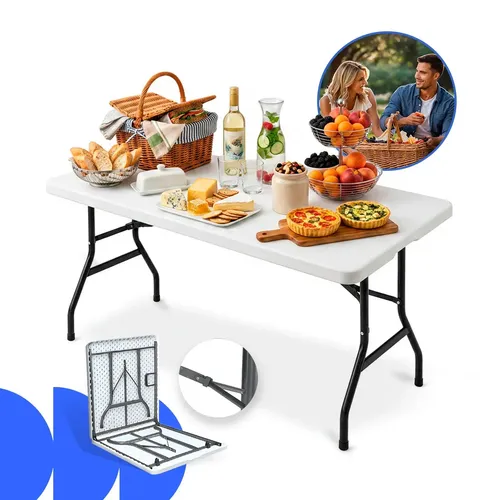 Mesa Dobrável Portátil Tipo Maleta