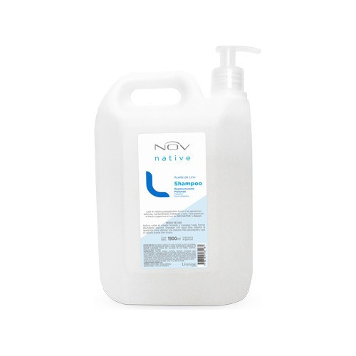 Shampoo Nov Lino Native Aceite De Lino Hidratacion X 1900 Ml