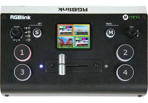 Imagem 5 de 8 de Switcher Rgblink Mini + Para Streaming Multiview Chromakey