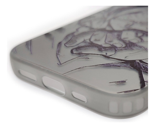 Case Funda Protector Hibrido Vegeta Goku Ssj iPhone 16