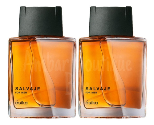 2 Perfumes Hombre Salvaje Esika - mL a $399