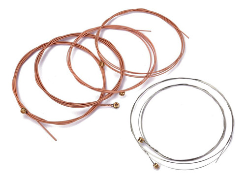 2 Cuerdas De Guitarra Acústica De 5 X 6 Piezas Para Guitarra