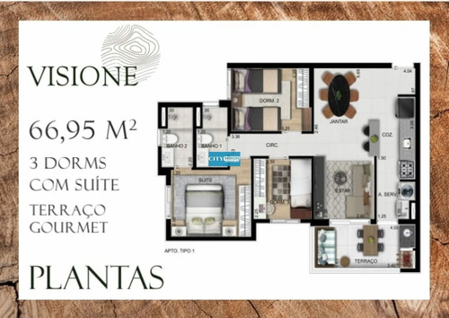 Imagem 6 de 6 de Lançamento A Venda 67m² Com 3 Dormitorios-vila Endres - Guarulhos - Sp - Sp2183