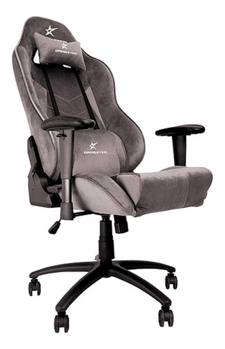 Imagen 5 de 6 de Silla Gamer Dragster Gt 500 Alcantara Series Ashes Grey