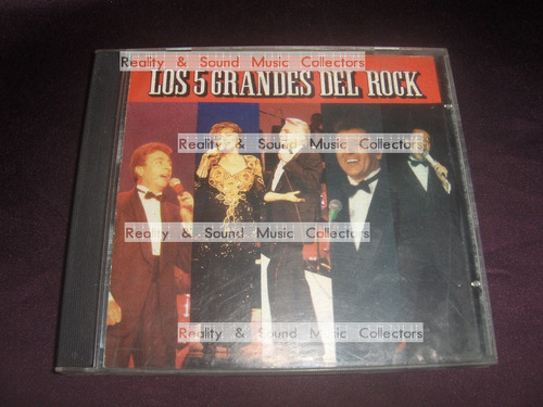 Los 5 Grandes Del Rock Cd Cesar Costa Enrique Guzman M Muñoz