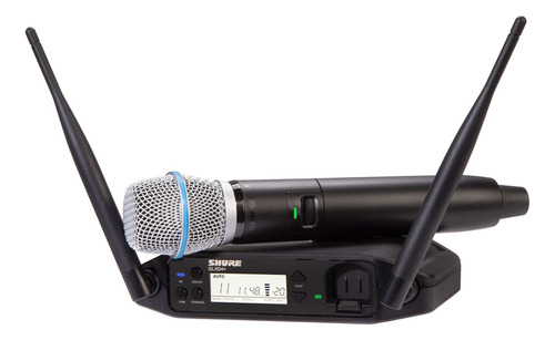 Sistema Inalámbrico Digital Con Micrófono Shure Glxd24+/b87a