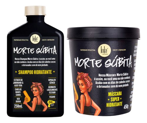 Lola Morte Subita Kit Shampoo + Mascara Super Hidratante