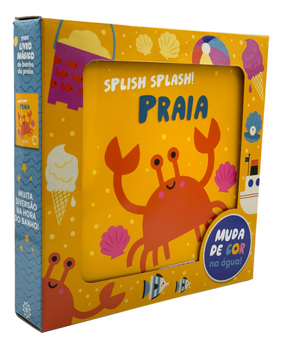 Splish Splash! Praia, De Townhouse Publishing Ltd. Editorial Girassol, Capa Mole, Edição 1 Em Português, 2025