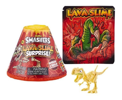 Volcan Lava Y Slime De Dinosaurio Zuru    