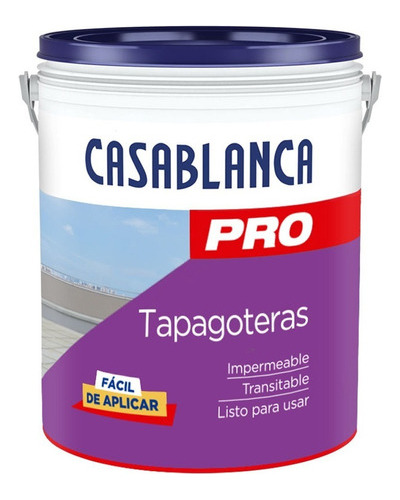 Casablanca Pro Tapagoteras Impermeable Transitable 1 Lt - Mm