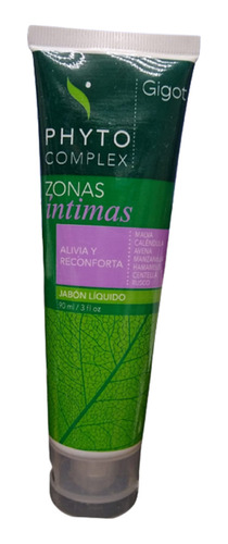 Gigot Phytocomplex Jabon Liquido Para Zonas Intimas 90 Ml.