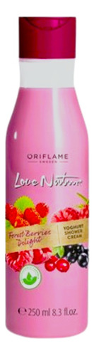 Crema De Ducha Con Frutos Del Bosque Love Nature Orilame