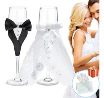 Comprar Pareja De Copas Boda Brindis De Cristal Para Champán Novios