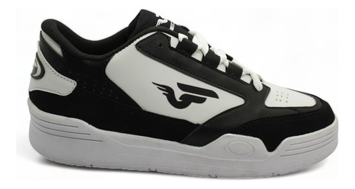 Tenis Utbano Skate Street Blanco Negro Rojo Hombre Gbl