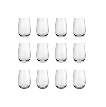 Comprar Set X12 Copas Sin Pie\u002Ftallo Vino Vaso Copones Simil Mikonos
