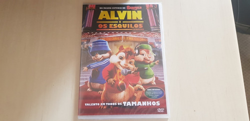 Dvd Alvin E Os Esquilos (slim) Original Lacrado