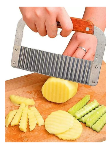 Cuchilla De Chip Ondulada Y Arrugadapara Patatas Fritas