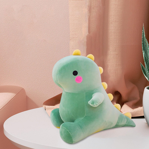 Lovely Soft Cartoon Dinosaur Verde 35cm Como Se Describe