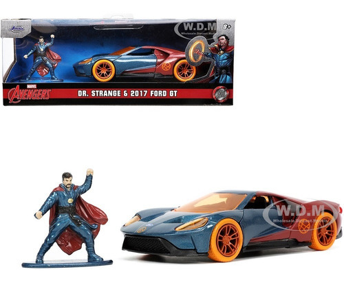 Doctor Strange & 2017 Ford Gt Marvel Avengers Jada 1:32