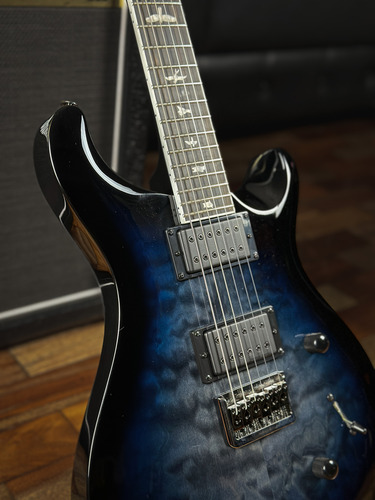Guitarra Prs Se Mark Holcomb 6c - Holcomb Blue Burst