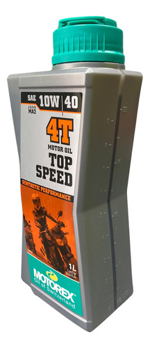 Aceite Sintetico Top Speed 4t 10w40 1lt Motorex