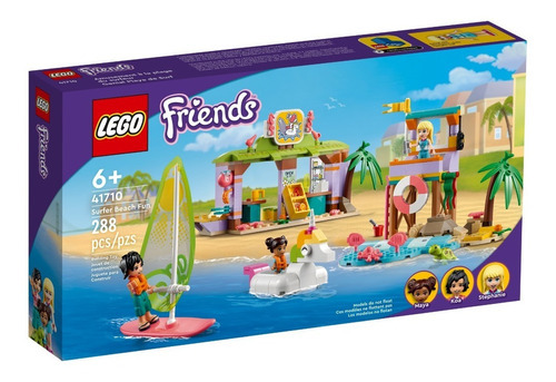 Lego Friends Genial Playa De Surf Con Amigos Set Completo Cantidad De Piezas 288