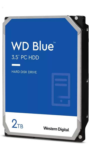 Disco Duro 2 Tb Western Digital Blue 3.5 | 5400 Rpm Sata 6gb