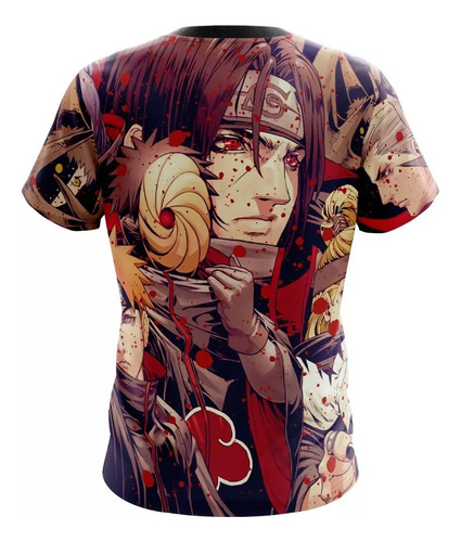 Polo Akatsuki Naruto Sublimado Full Print