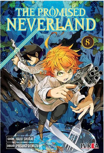 The Promised Neverland 08, De Kaiu Shirai / Posuka Demizu., Vol. 8. Editorial Ivrea, Tapa Blanda En Español, 2020
