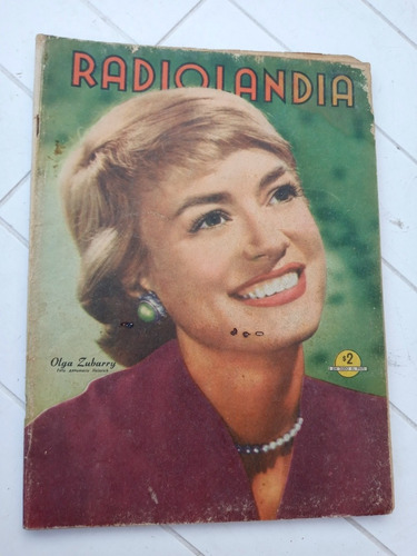 Revista Radiolandia N.1487 - 13/10/56 Olga Zubarry