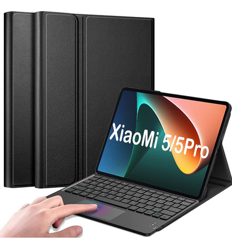 Funda Con Teclado Para Xiaomi Mi Pad 5/5 Pro (negra) 11 PuLG
