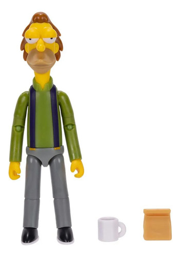 The Simpsons - Boneco Lenny 12cm Articulado Licenciado