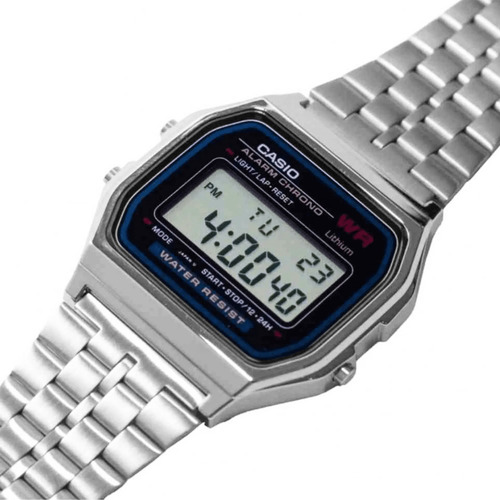 Relógio Casio Vintage A159wa-n1df Prateado