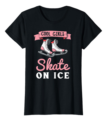 Camiseta De Patinaje Sobre Hielo Divertida Chica Patinaje So