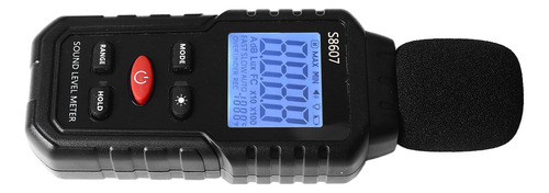 Medidor De Sonido Digital, Pantalla Lcd Retroiluminada, Ruid