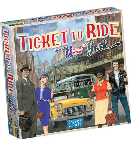 Ticket To Ride New York - Juego De Estrategia De Construcci.