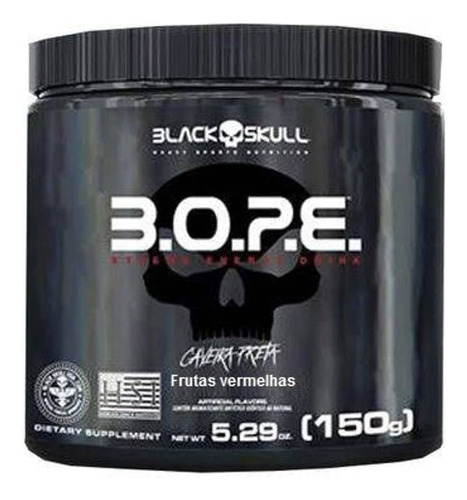 Pré Treino Bope 150g - Black Skull