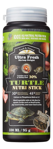 Ultra Fresh - Turtle Nutri Stick, Wild Sword Prawn, Calcium 