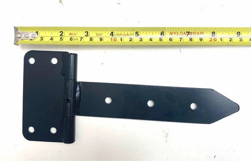 Imagen 7 de 10 de Bisagras Alcayata Para Portón En T 7 Pulgadas// Irmisb