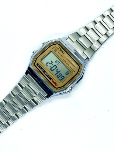 Reloj Vintage Casio A158we Cuarzo Años 80's Usado Oferta 