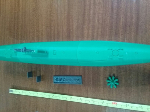 Ssn Hms Conqueror 1/200 Impreso En 3d