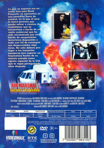 Dvd Air Marshal: Secuestro Aéreo (Usado)