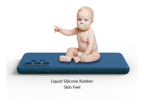 Imagen 7 de 10 de Case Silicona Gamuzada Para Samsung A32/ A52/ A52s/ A72