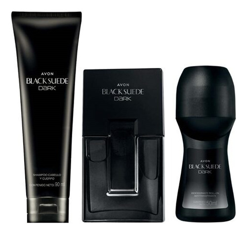 Black Suede Dark Perfume Hombre -  Set Completo