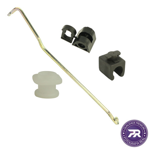 Kit Haste Vareta Com Presilhas Capo Uno, Fiorino 2011 A 2021