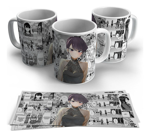 Shouko Komi Can't Communicate Taza Anime Modelo 6