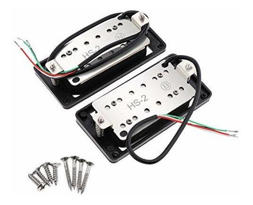 Juego De Pastillas Alnicov Humbucker De Doble Bobina Con Cue