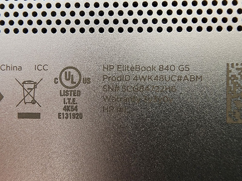 Imagen 10 de 10 de Notebook Hp Elitebook 840 G5 I5 4gb Ram 128gb Ssd + Cargador